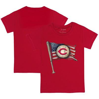 St. Louis Cardinals Tiny Turnip Youth Base Stripe T-Shirt - Red