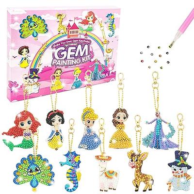 Gem Art, Kids Diamond Painting Kit DIY Stickers Best Tween Gift Ideas for  Girls and Boys