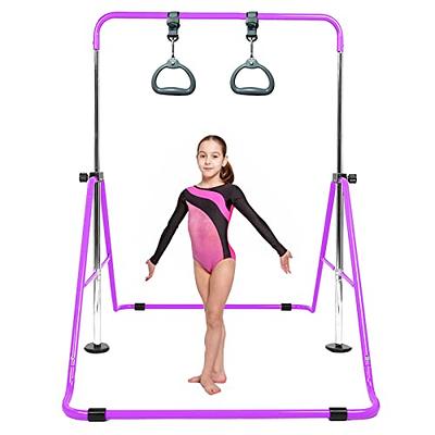 Jinxuny Gymnastic Rings,Kids Pull Up Ring,Plastic Children Flying Gym Rings  for Outdoor Indoor Fitness Game Sports Equipment