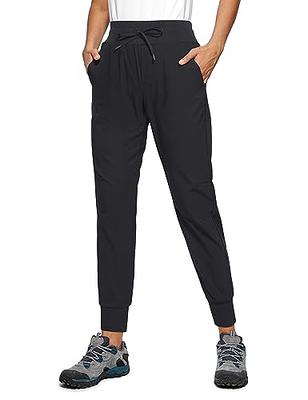 CRZ YOGA Athletic High Waisted Joggers for Women 27.5 - Lightweight  Workout Travel Casual Outdoor Hiking Pants with Pockets Black XX-Small -  Yahoo Shopping