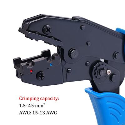 Twidec/Ratchet Crimp Pliers Crimping Tool Ratchet Terminal Crimper Wire  Crimp Tool For Crimping Tubular Terminals Nylon Flag Spade Female  Connectors