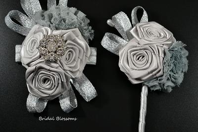 Mommy to Be Ribbon Corsage for Baby Shower PLUS Mini Corsage Add