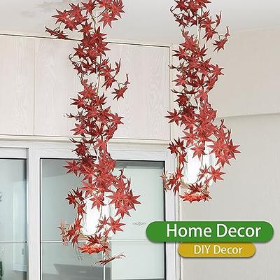  BLEUM CADE 6 Strands 42Ft Fake Vines for Bedroom with Fake  Leaves, Cute Artificial Hanging Ivy Vines Fake Plants for Christmas Party  Garden Store Wall Room Decor Aesthetic : Home 