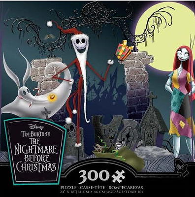 The Nightmare Before Christmas Jack Skellington Tim Burton 1000 Piece Puzzle