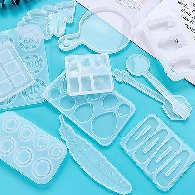 Resin Go 500g Random Resin Molds,Mystery Box Silicone Molds for Epoxy Resin,Blessing Bags Blind Box Moldes de Silicona Para Resina,Contains Pendants