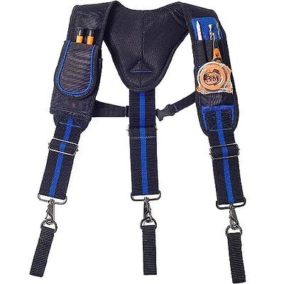 Mens Suspenders for Men with Clips Y Back Design Pant Clip Style Tuxedo  Braces - Navy 