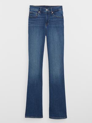 Mid Rise Baby Boot Jeans