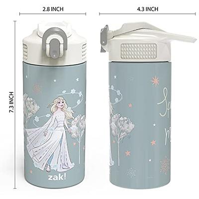 Thermos Kids Stainless Steel Vacuum Insulated Funtainer Straw Water Bottle,  Princess, 12 fl oz 