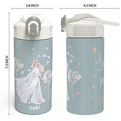 Thermos 12 Ounce Funtainer Frozen Elsa Vacuum Insulated Straw Bottle 