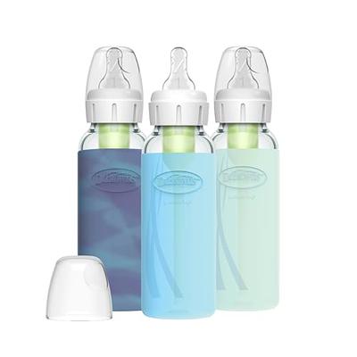 Dr Brown's Silicone Sleeve for 8oz Narrow Glass Bottle in Blue