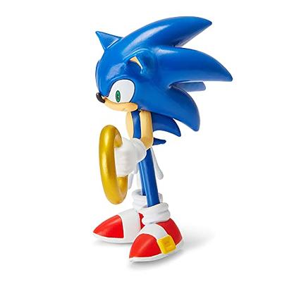 Sonic The Hedgehog Action Figure Toy – Sonic The Hedgehog Figure with  Tails, Knuckles, Amy Rose, and Shadow Figure. 4 inch Action Figures - Sonic  The