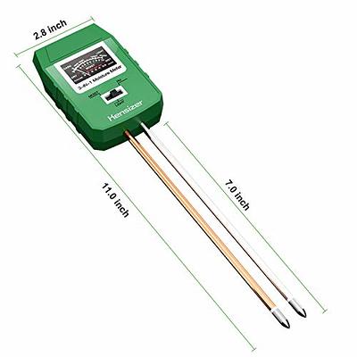 Garden Plant Testing 3 in 1 Soil PH Tester Water Moisture Hygrometer Meter  Tool