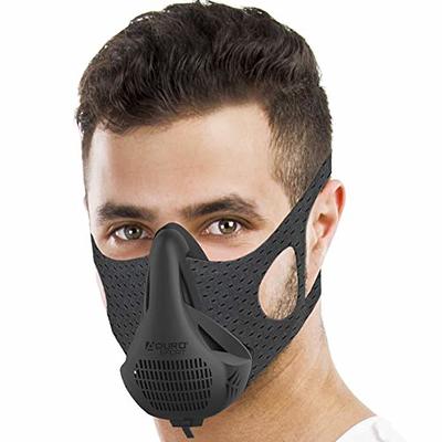 2 PCS Workout Sports Mask High Altitude Elevation Effect Face Mask  Endurance Gym