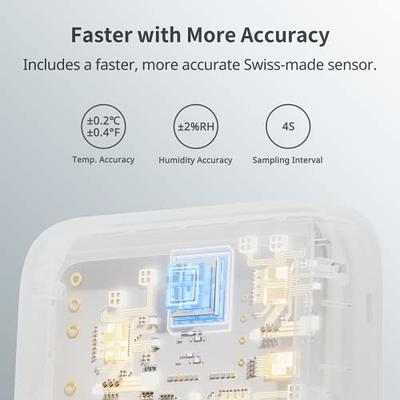 SwitchBot Hub 2 (WiFi Thermometer Hygrometer/IR Remote Control) with IP65  Indoor Outdoor Thermometer (Humidity/Temperature/Dewpoint/VPD/Absolute