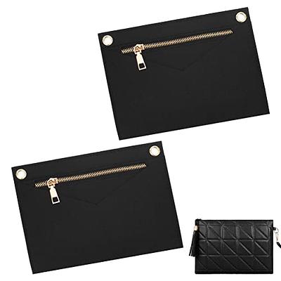 WADORN 1 Set Purse Organizer Insert Conversion Kit with Gold Chain