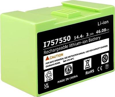 3200mAh i7 Battery Roomba Replacement Battery for iRobot Roomba i7+ i7 7550  7150 i7558 i3 3150
