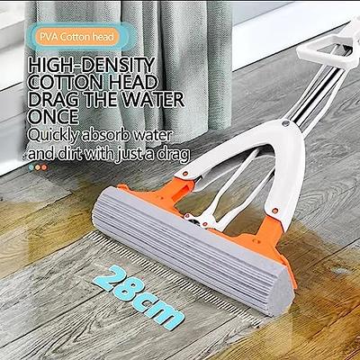 Portable Self-Wringing Mini Mop Hand Wash-Free Small Mops Strong Absorbent  US