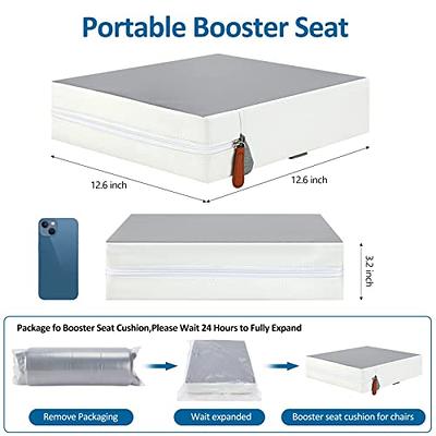 Portable Dining Table Booster Seat, Household Booster Seat Cushion,  Waterproof Non-slip, With Backrest And Adjustable Safety Belt - Temu