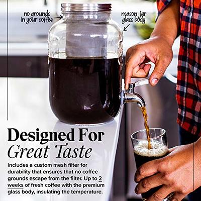  Cold Brew Coffee Maker, 1 Gallon Iced Coffee Maker