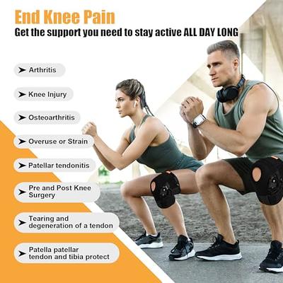 Hinged Knee Brace, Adjustable Knee Support Wrap for Men and Women, Pain  Relief Swelling and Inflammation, Patellar Tendon Support Sleeve for  Helping Relieve Strains, Sprains, ACL, MCL Injuries - Yahoo Shopping