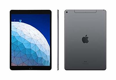 Apple iPad 10.2 Inch (2019) Wi-Fi + Cellular 32 GB - Space Gray (Renewed)