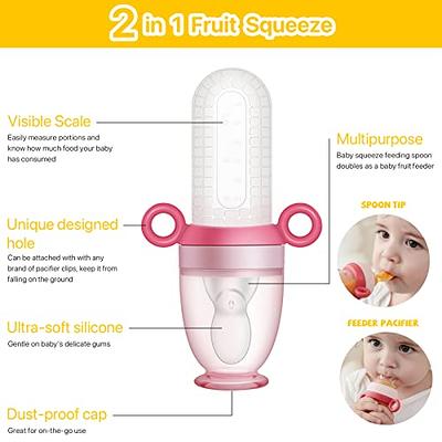 Baby Breastmilk Popsicle Molds with Baby Fruit Feeder Pacifier - btrfe Baby  Silicone Nibble Freezer Tray Food Storage Containers for Toddler Teething &  Infant Self Feeding, Blue - Yahoo Shopping