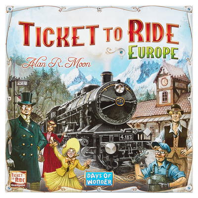 Ticket to Ride First Journey Strategy Board Game for ages 6 and up, from  Asmodee