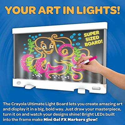 Crayola Light-up Tracing Pad Blue, Coloring Board for Kids, Gift, Toys for  Boys, Ages 6, 7, 8, 9, 10