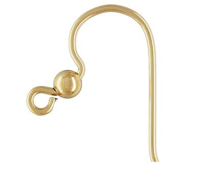 14K Gold Filled Earring Hooks, Hooks For Jewelry Making, Simple