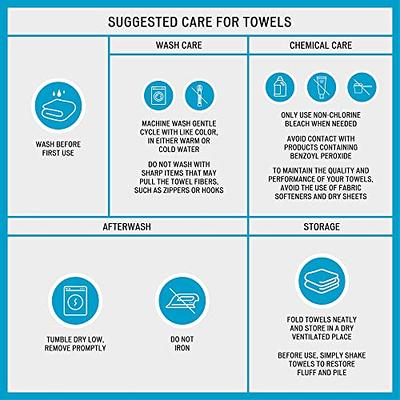 BELIZZI HOME 4 Pack Bath Towel Set 27x54, 100% Ring Spun Cotton, Ultra Soft  Highly Absorbent Machine Washable Hotel Spa Quality Bath Towels for Bathroom,  4 Bath Towels Black 