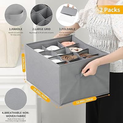 Non-woven wardrobe organizer for clothes Jeans organiser for