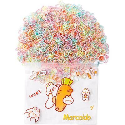 Marcoido Color Tiny Elastic Hair Ties,1500pcs Small Hair Rubber Bands  Ponytail Holders Braids Locs For Baby Toddlers Kids Small Hair Elastics  With An Zipper Bag. - Yahoo Shopping