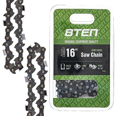 Opuladuo 2PC 12 Inch Chainsaw Chains for Dewalt 20V DCCS620B, DCCS620P1  Chainsaw, Replacement Chain for BLACK+DECKER LCS1240 LCS1240B Chain Saw -  3/8'' .043'' 45 Drive Links - Yahoo Shopping