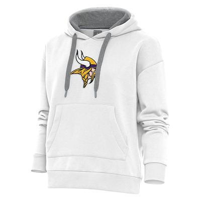 Men's Antigua Purple Minnesota Vikings Victory Pullover Hoodie