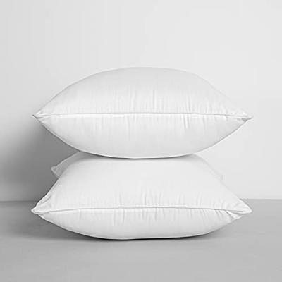 Faux Down Pillow Inserts  Fluffy throw pillows, Pillows, Throw