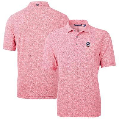 New York Giants Vineyard Vines Stretch Pique Polo - Heather Royal