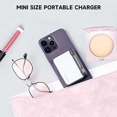 sharge Flow Portable Charger by Shargeek, 10000mAh Mini Power Bank with 20W  USB-C Fast Charging, Dual Output Portable Charger Power Bank Compatible