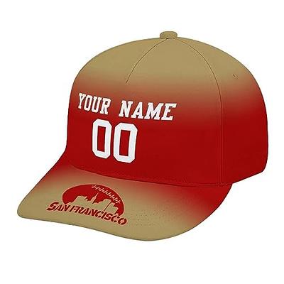 Custom Caps Name Number Baseball Hats Personalized Gifts for Men Women Youth