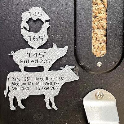 Meat Temp Magnet, Meat Temp Guide, Kitchen Meat Cooking Temperatures, Bbq  Magnet, Cooking Lover Gift 