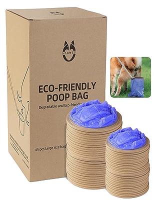  BOS Amazing Odor Sealing Dog Poop Bags - Durable and Unscented  [Size: M, Color: Light Blue] (90 Count, Pack of 1) (90 Bags) : Pet Supplies