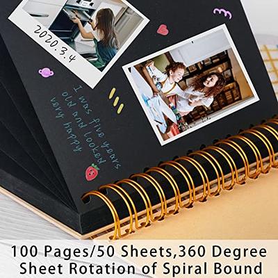 Buy 4 1/2 Mini Album-blank Scrapbook-10 Pages or More Bare