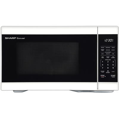 Beautiful 1.1 Cu ft 1000 Watt, Sensor Microwave Oven Oyster Grey by Drew  Barrymore, New