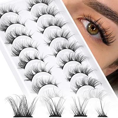 Bulk-buy Private Label False Mink Eyelashes Wispy Anime Lashes Natural  Makeup Japanese Style Cosplay 3D price comparison