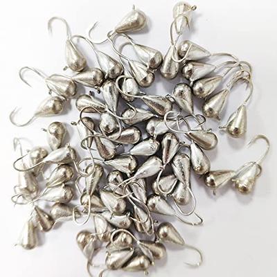 THKFISH Ice Fishing Jigs Kit 50PCS