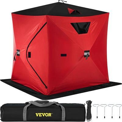 INTOBOO Ice Fishing Shelter, Insulated Ice Fishing Pop-Up Tent for