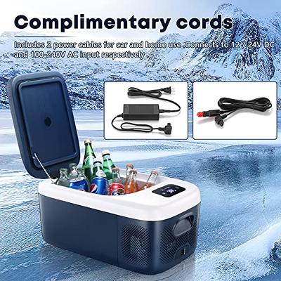 Antarctic Star Car Refrigerator 12 Volt Portable Mini Fridge17 Quart 16  Liter Intelligent Control Panel -4℉-68℉ LED Electric DC 12V/24V 100-240V AC  for Beverage Wine Seafood Fruits Travel - Yahoo Shopping