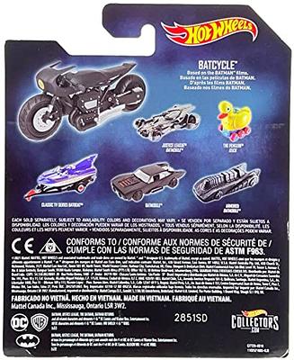 Hot wheels Batman 1:50 Scale Vehicles Gift For Adult Collectors Black