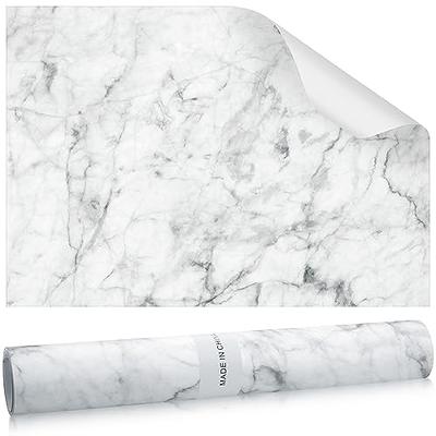 Viseeko Drawer and Shelf Liners for Kitchen Cabinets: Marble