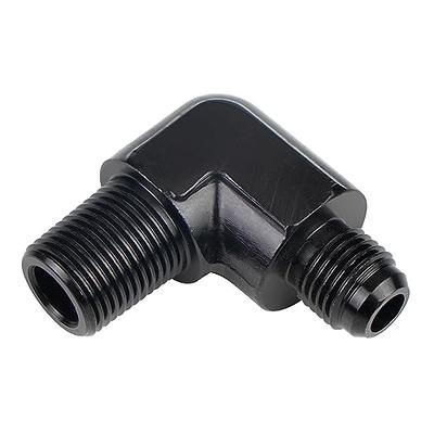 Degree Barb Fitting Adapter,6AN 90 Degree Universal Fuel Line