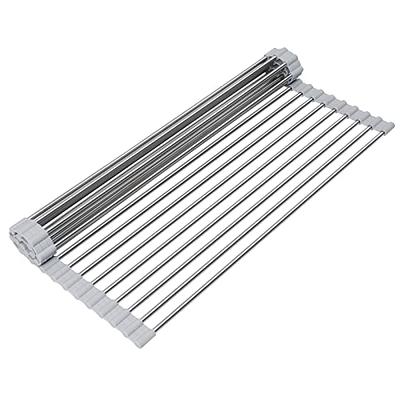 CRAFNEW Dish Fruit Drying Rack Stainless Steel 18.5''X14.5